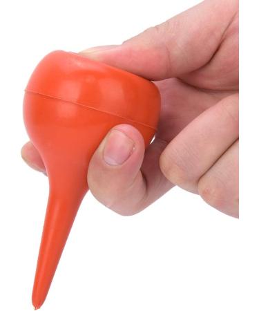 Buy Ear Washing Ball - 60ml Rubber Ear Syringe Bulb Set of 3 | Hand Squeeze Blowing Tool for Laboratory Use - Red - Buy Online on GoSupps.com