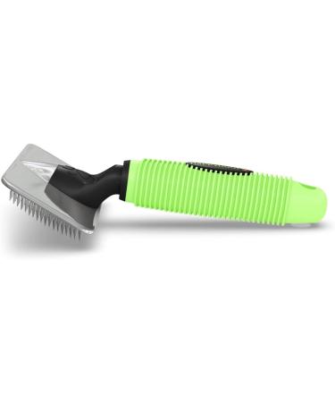 Slicker Dog Brush for Shedding Short & Long Hair - Cat & Dog Grooming Supplies | Deshedding Tool for Single or Double Coated Pets - Undercoat Rake for Small Dogs - Buy Online on GoSupps.com