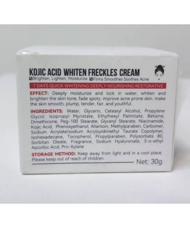 Kojic acid cream kojic acid hand cream kojic acid cream for hands antiaging and even skin tone sun damage and age spots dark spots correction kojic acid - Buy Online on GoSupps.com