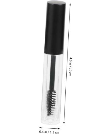 WOONEKY 6pcs Eyeliner Eyelash Bottle Lash Mascara Clear Lipgloss Mascara Tube Bottles with Wand Plastic - Buy Online on GoSupps.com