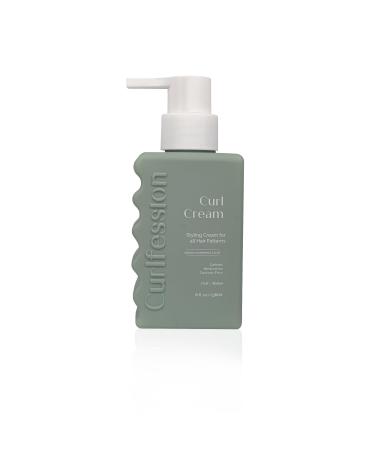 CURLFESSION Curl Cream for Curly Hair Defines and Moisturizes Curls And Waves Controls Frizz- 8 Fl. Oz.