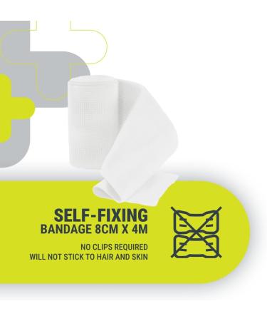 VITAPLUS PBT Self-Fixing Bandages - 10cm x 4m | Elastic Cohesive, Hypoallergenic, Latex-Free for Easy Application - Buy Online on GoSupps.com