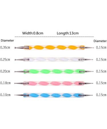 Valar Dohaeris Dotting Tools Set - Clay Sculpting, Nail Art, Carving & Embossing Kit - Buy Online on GoSupps.com
