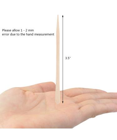 1000 Small Wax Sticks - Wooden Applicator Spatulas for Hair, Body, Eyebrow & Nose Waxing - Buy Online on GoSupps.com