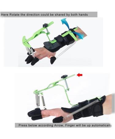 Auxiliary Finger Splint Brace Elderly Fixed Stroke Hemiplegia Rehabilitation Training Hand Fist Splint - Buy Online on GoSupps.com