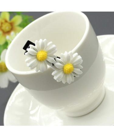 LOVEF 18 Pcs Daisy Hair Accessories Set - Bobby Pins, Barrettes, Hair Ties - Pastoral Style Floral Hair Clips & Elastic Bands - Buy Online on GoSupps.com