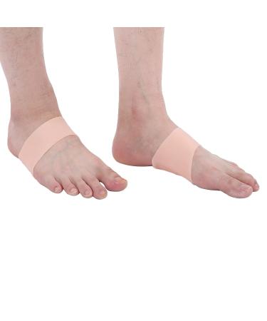Flat Foot Socks & Insoles - Thick Foot Pad for Comfort | Elastic & Portable for Home & Outdoor Use (Bright Skin Tone L Size) - Buy Online on GoSupps.com
