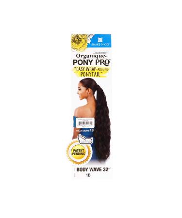 Organique Pony Pro Ponytail - BODY WAVE 32 | Shake-N-Go Synthetic Ponytail - Buy Online on GoSupps.com