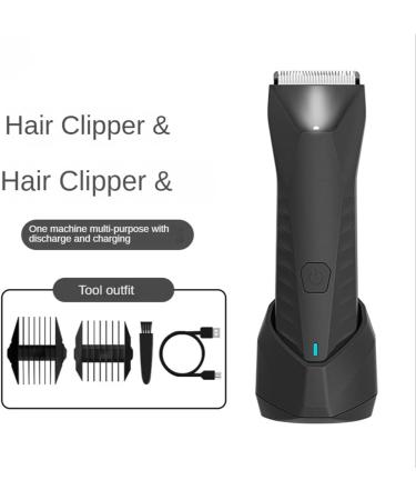 Bassulouda Electric Hair Trimmer Body Trimmer Beard Shaver LED Shaver for Hair Clippers - Buy Online on GoSupps.com