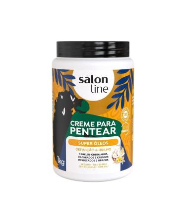 Salon Line - Treatment (Combing Cream) - 1000 Ml - (Collection - Super Oils 33.81 Fl Oz)