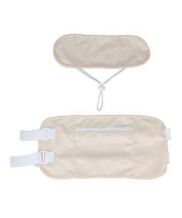 Light adjustable castor oil packing set made of organic cotton compresses for sleeping reading yoga-castor oil pack for neck and shoulder