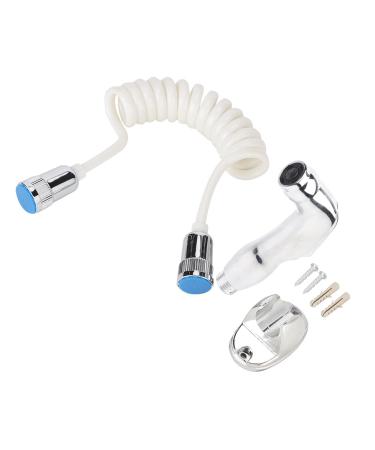 Toilet Bidet ABS Hand-Held Toilet Bathroom Bidet Shower Head with PU Spring Tube G1/2 inch BSP