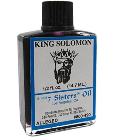 INDIO 7 Sisters of New Orleans Perfumed Anointing Oil - King Solomon 1/2oz