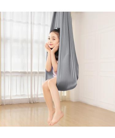 SSIMO Sensory Full Body Socks for Girls & Adults | Stretchy Breathable Body Sox for Autism & Stress Relief | Gray 100x280cm - Buy Online on GoSupps.com