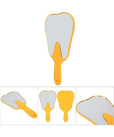 Bonbela Cute Plastic Handle Dental Care Handheld Mirror Tool - 4 Colors Available - Buy Online on GoSupps.com