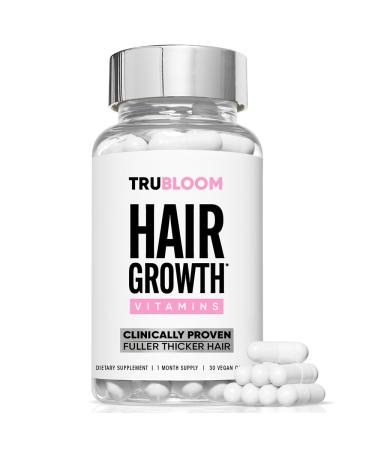 ST. TROPICA Natural Hair Growth Vitamins: CLINICALLY PROVEN Formula for Thicker Fuller Longer Hair. Just 1 Capsule Daily. Helps Prevent Hair Loss & Hair Thinning 30 count 1 Month Supply - Buy Online on GoSupps.com