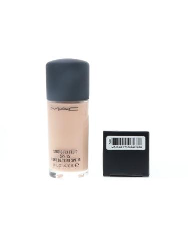 MAC Studio Fix Fluid Foundation SPF 15 N5 - 1 oz | Long-lasting Coverage - Buy Online on GoSupps.com