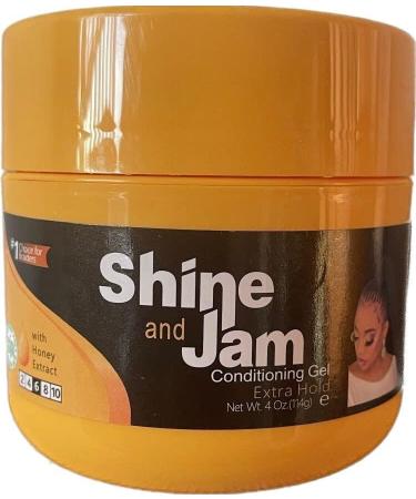 Shine N Jam Conditioning Gel Extra Hold 4oz - Ultimate Styling Control - Buy Online on GoSupps.com