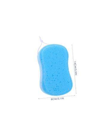 Buy Housoutil 3pcs Shower Bath Sponge Set - Thick Loofah Scrubber for Body | Natural Foam Bathing Pouf - Buy Online on GoSupps.com