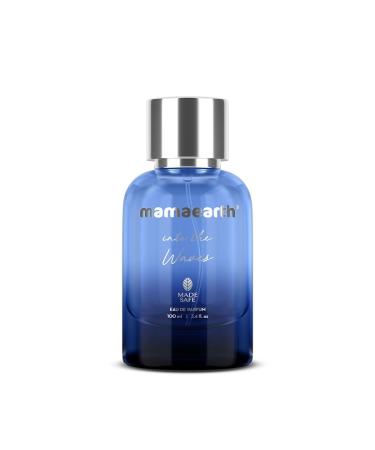 Mama'earth Into The Waves Liquid Eau De Parfum For Men-100 Ml|Made Safe Approved|Premium&Long-Lasting Fragrance|Blend Of Exotic Ingredients|Perfume With Bergamot |Fresh Scent For Men.