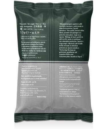 Lollo Caff Passion Espresso M lange Argent - 200 (2x100) Capsules - Compatible avec les machines domestiques Nespresso* - Buy Online on GoSupps.com