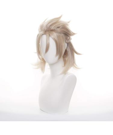 OSIAS Color Layered Albedo Cosplay Wig for Men and Boys - Genshin Impact - Buy Online on GoSupps.com
