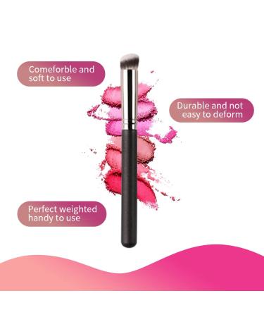 Concealer Brush Under Eye 3-Pack - Perfect for Dark Circles & Puffiness | Mini Nose Contour Brushes for Powder & Cream | Small Makeup Foundation Tools - Buy Online on GoSupps.com