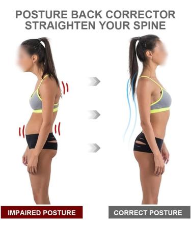 n/a Adjustable Posture Corrector Back Waist Support Spine Brace Belt Postural Trainer Posture Corrector Unisex (Size : L Code) - Buy Online on GoSupps.com