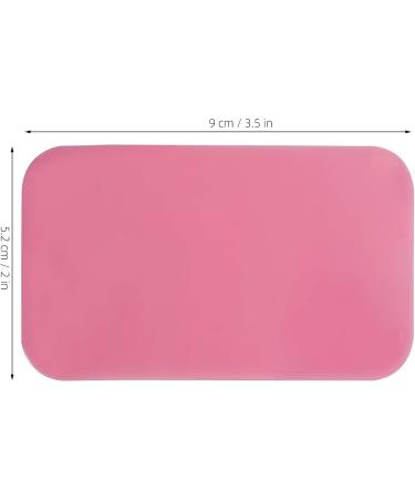 IMIKEYA Lot de 10 Patchs Oculaires en Silicone R utilisables pour Extensions de Cils Fins Adh sifs Couleur Rose et Transparent Outil Professionnel pour Pose et Rehaussement de Cils - Buy Online on GoSupps.com