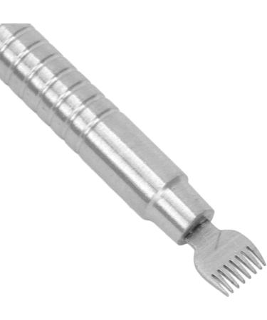 Qukaim Separator Eyelash Lift Tool Stainless Steel Eyebrow Eyelash Lifting Tool for Perming and Combing Silver - Buy Online on GoSupps.com