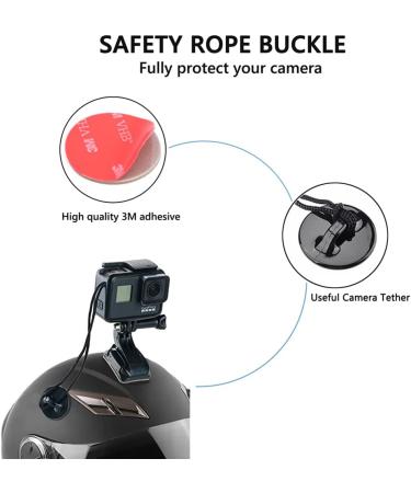 YHSPORT GoPro Adhesive Mounts - 36PCs 3M Glue Pads for Flat & Curved Surfaces Perfect for GoPro & Action Cameras - Buy Online on GoSupps.com