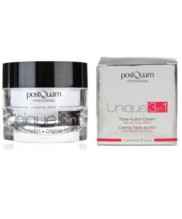 POSTQUAM Professional Triple Action Cream 50ml - Hydronutritive Anti-Wrinkle Formula for Men - 24-Hour Hydration & Softening Effects | Buy Internationally - Buy Online on GoSupps.com