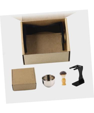 Beaupretty 3-Piece Razor Set Display Holder - Shaving Brushes Bowl & Stand for Beard Care | International Shipping Available - Buy Online on GoSupps.com