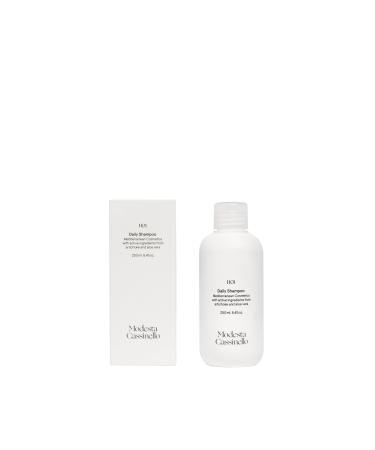 Modesta Cassinello H01 gentle shampoo for daily use natural Mediterranean formula with aloe vera argan oil and fruit vinegar vegan & gentle on the scalp 250 ml