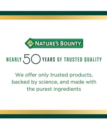 Nature's Bounty Chromium Picolinate 800mcg - 50 Count Pack - No Artificial Flavor - Buy Online on GoSupps.com