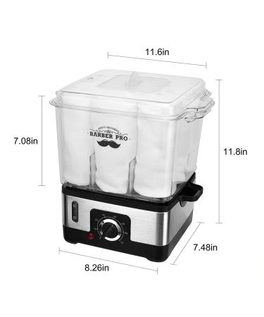 Professional Mini Towel Warmer Steamer for Spa, Salon, and Barber - Fast Heating for Physiotherapy and Hot Shaving - Buy Online on GoSupps.com