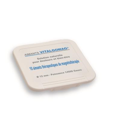 Therapeutic magnets of 14 500 Gauss and 12 mm Vitalgomag - Magnetotherapy magnets - pain relief magnets - medical treatment magnets - magnets for care
