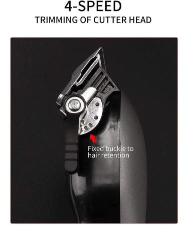 Professional Retro Oil Head Hair Clippers for Men - Electric Salon Quality Clipper for Adults | Shop Internationally - Buy Online on GoSupps.com