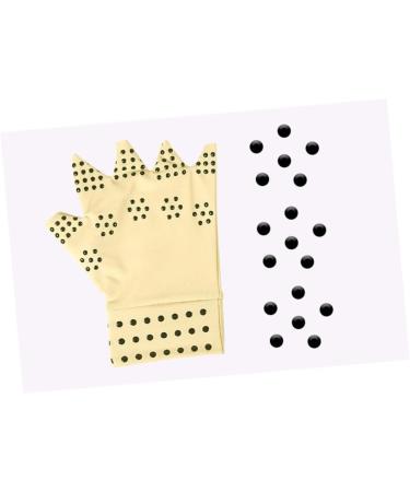 Healvian 3 Pairs Non-Slip Silicone Magnetic Fitness Gloves - Anti-Tendonitis Riding & Biking Protection - Buy Online on GoSupps.com