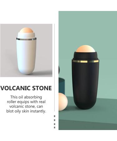 FOMIYES 4 Pcs Volcanic Stone Oil-absorbing Ball Skincare Roller Volcanic Face Roller Natural Roller Remover - Buy Online on GoSupps.com