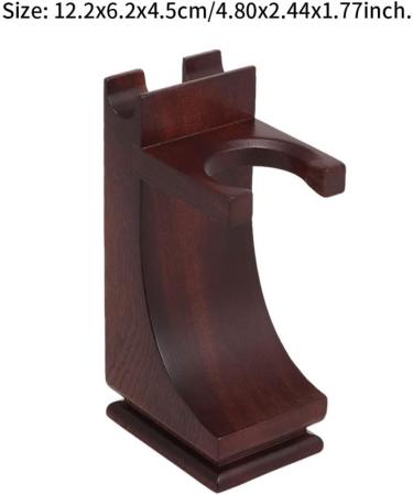 BEAHING Wooden Shaving Brush Stand & Razor Holder - Non-Slip Base for a Perfect Shave - Buy Online on GoSupps.com