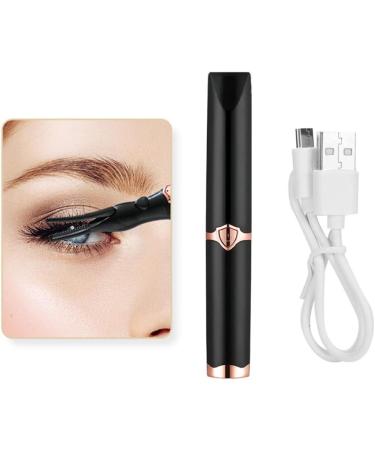 Electric Eyelash Curler Heated Eyelash Curler Electric Rechargeable Long Lasting Lash Curler for Makeup Black - Buy Online on GoSupps.com