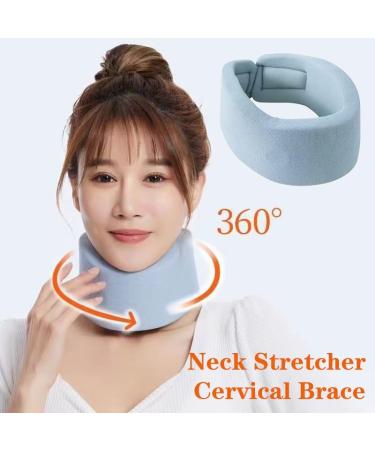 Adjustable Soft Sponge Neck Bandage - Universal Collar for Neck Pain Relief Support After Injuries Ideal for Sleeping - Buy Online on GoSupps.com