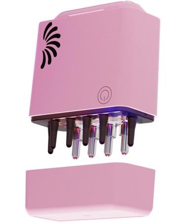 Hair Oil Applicator - Scalp Applicator Comb Hair Oil Dispenser | Red Light Head Massage Comb Electric Scalp Massager Hair Brush - Buy Online on GoSupps.com