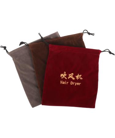 FRCOLOR 12 Pcs Hair Dryer Storage Bag Travel Wine Bag Drawstring Storage Pouch Hair Dryer Bags Cosmetic Bag - Buy Online on GoSupps.com