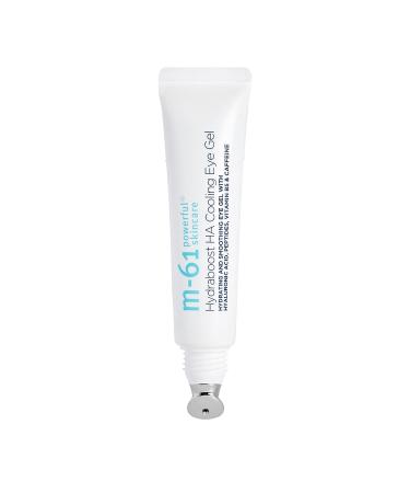 M-61 Hydraboost HA Cooling Eye Gel - Hydrating & Smoothing Eye Gel with Hyaluronic Acid, Peptides, Vitamin B5 & Caffeine - Gluten-Free, Vegan, Paraben-Free - Buy Online on GoSupps.com