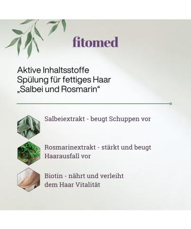 FITOMED Herbal care for oily hair Herbs & Biotin 200ml - Buy Online on GoSupps.com
