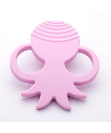 Sisilia Baby Teether | BPA-Free Silicone Octopus (Purple) - Safe and Soothing Chew Toy - Buy Online on GoSupps.com