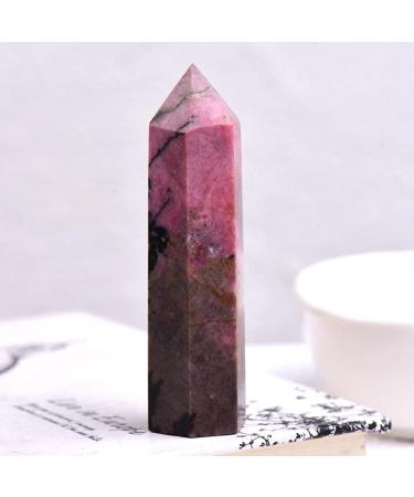 Natural Tiger Eye Crystal Hexagon Point - 70-80mm Healing Stone Wand | Unique Home Decor & Gift - Buy Online on GoSupps.com