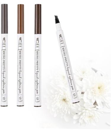 WOONEKY 8 Pcs Liquid Eyebrow Pen Eyebrow Pen Brow Pencil Eyebrow Makeup Tool Waterproof Eyebrow Pen - Buy Online on GoSupps.com